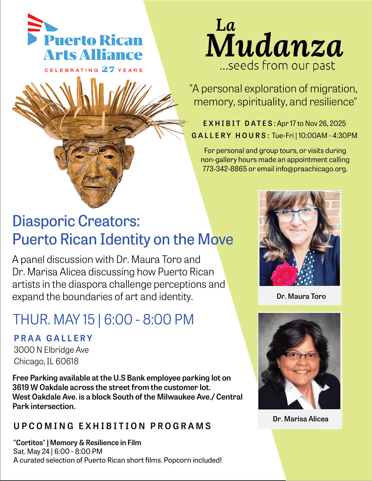 La Mudanza Art Exhibit : Panel Discussion, 15 May | Event in Chicago | AllEvents