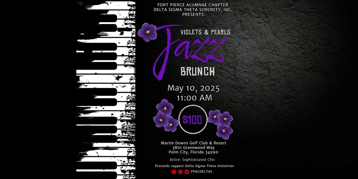 Violets and Pearls Jazz Brunch | Event in Palm City | AllEvents
