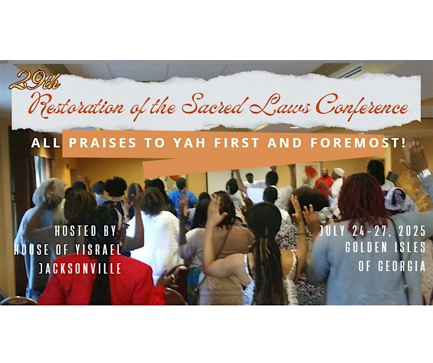 29th Annual Restoration of the Sacred Laws Conference, 24 July | Event in Brunswick | AllEvents