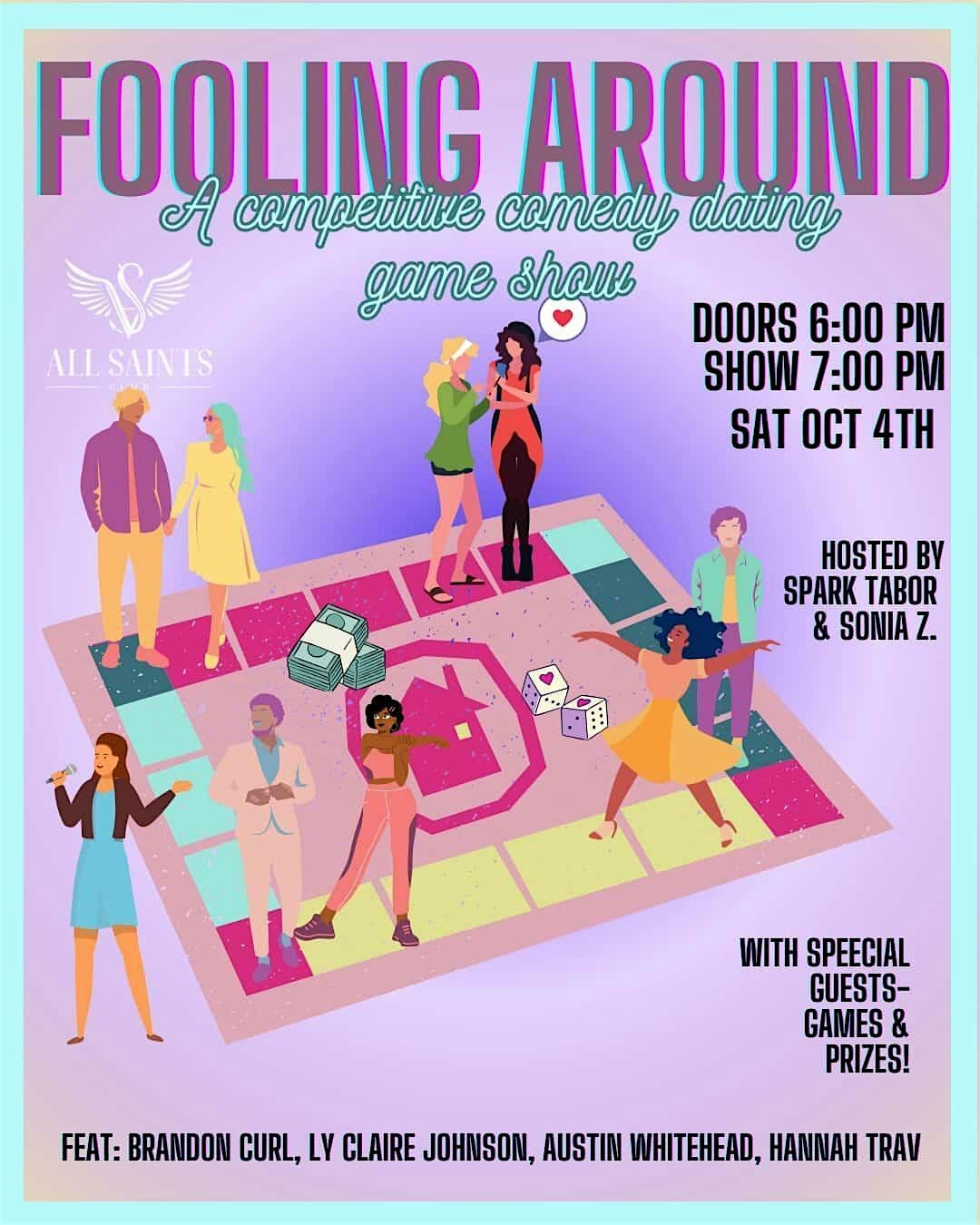 Fooling Around: A Dating Comedy Game Show, 4 October | Event in Bristol | AllEvents