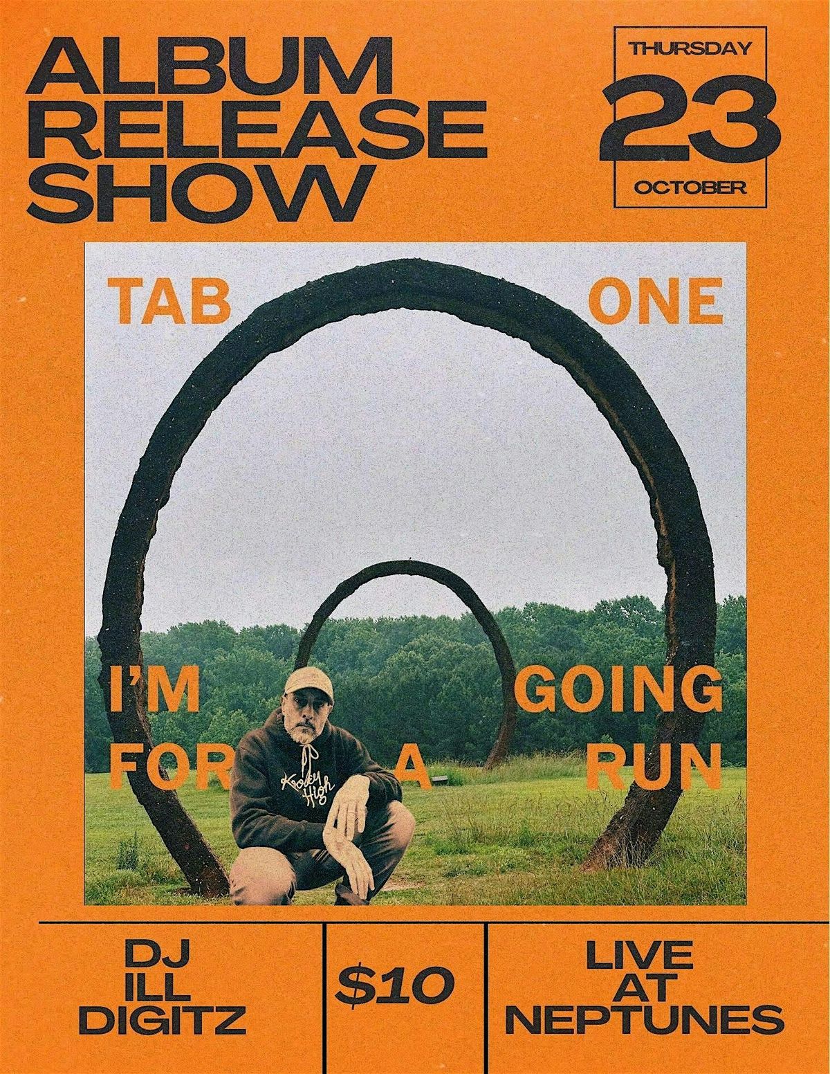 TAB ONE: ALBUM RELEASE SHOW WITH ILL DIGITZ, 23 October | Event in Raleigh | AllEvents