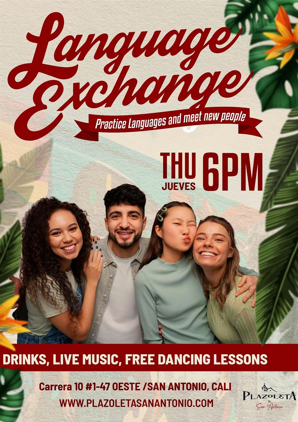 Free leguage exchange Cali | Event in Medellín | AllEvents