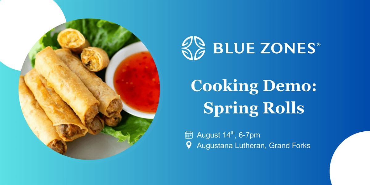Spring Into Health: Cooking Demo, 14 August | Event in Grand Forks | AllEvents