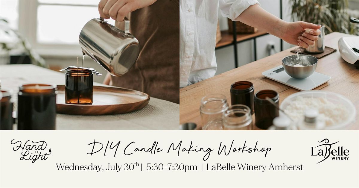 DIY Candle Making Workshop  at LaBelle Winery Amherst, 30 July | Event in Amherst | AllEvents