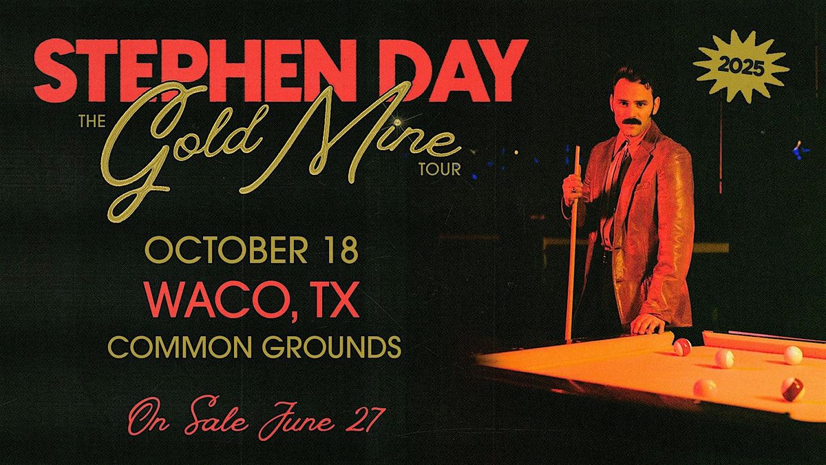 Stephen Day, 18 October | Event in Waco | AllEvents