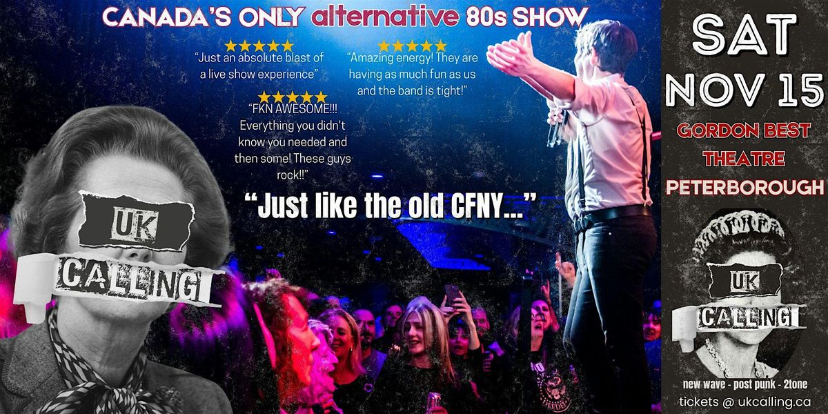 UK Calling Live in Peterborough, 15 November | Event in Peterborough | AllEvents