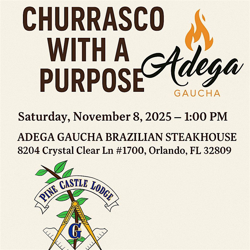 Churrasco with a Purpose – Adega Gaucha, 8 November | Event in Orlando | AllEvents