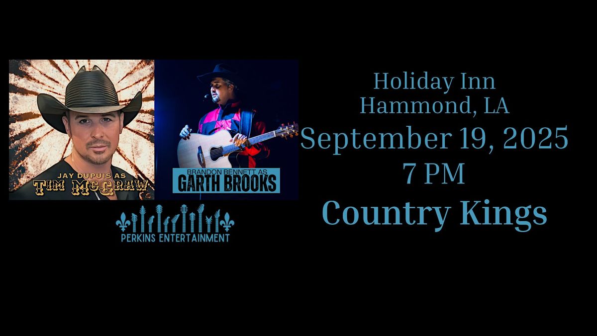 Country Kings: Starring Jay Dupuis & Brandon Bennett, 19 September | Event in Hammond | AllEvents