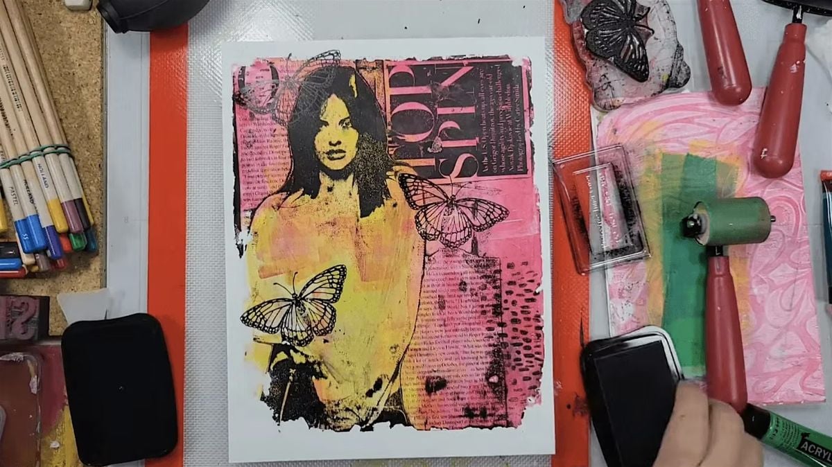 Monotype & Gel Printmaking Workshop, 6 August | Event in Saint Paul | AllEvents