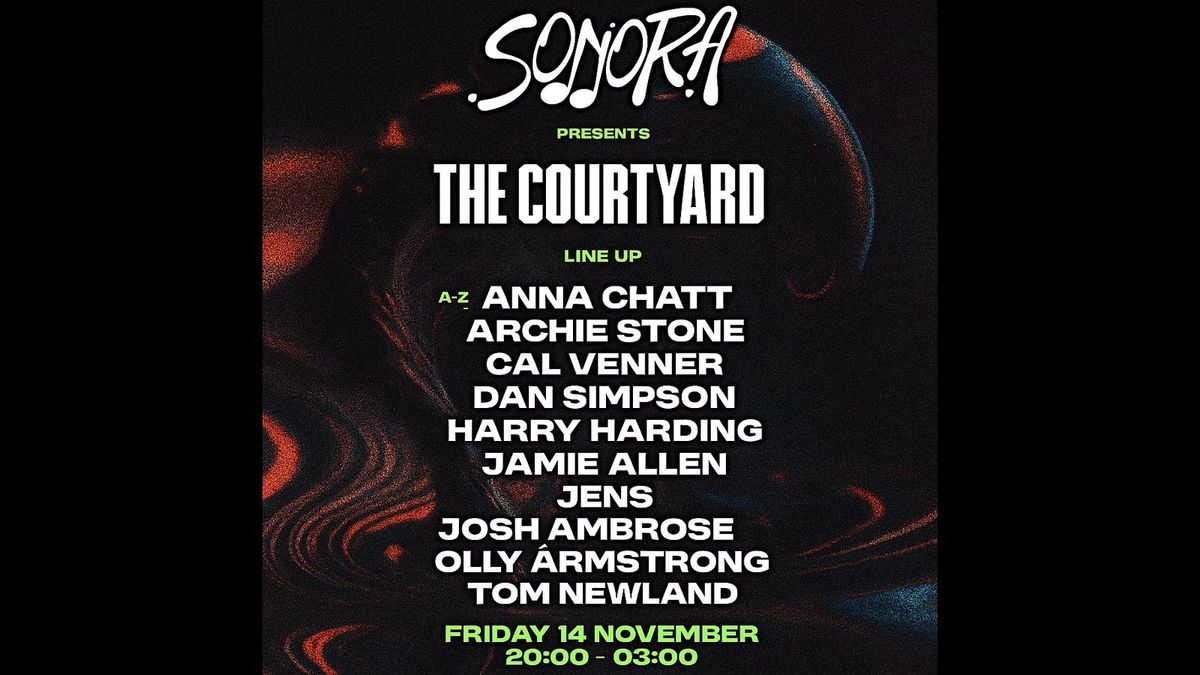 Sonora @ The Courtyard 14/11, 14 November | Event in Chelmsford | AllEvents