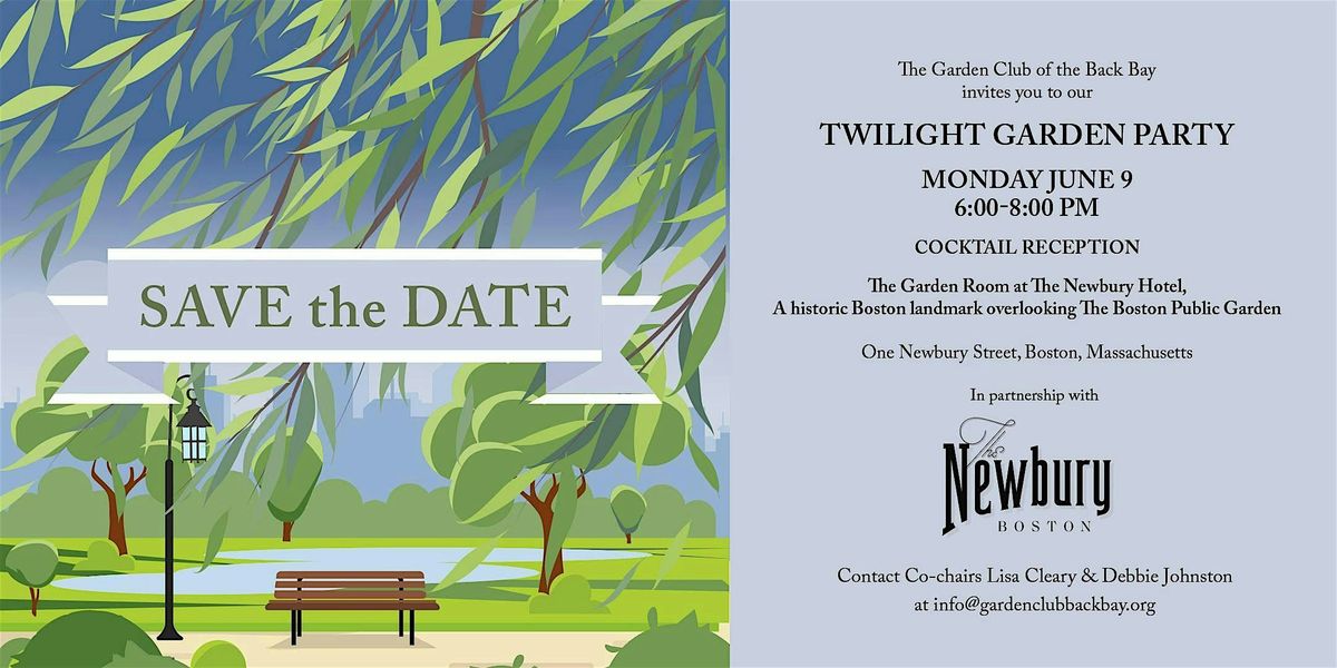 Twilight Garden Party 2025, 9 June | Event in Boston | AllEvents