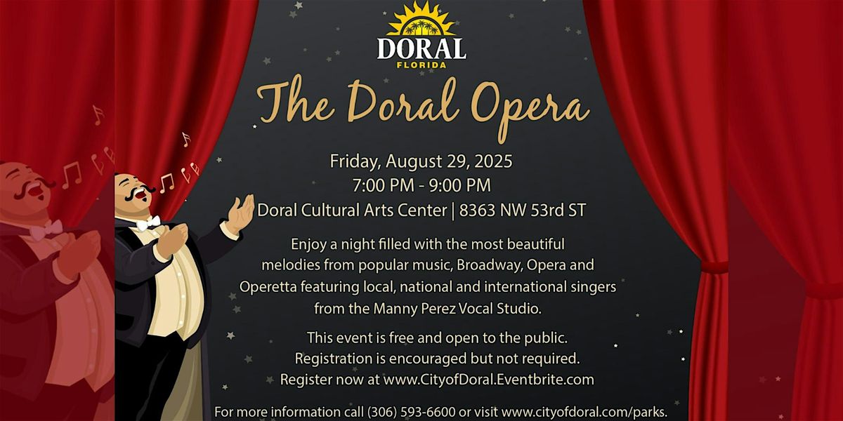 Doral Opera, 29 August | Event in Doral | AllEvents