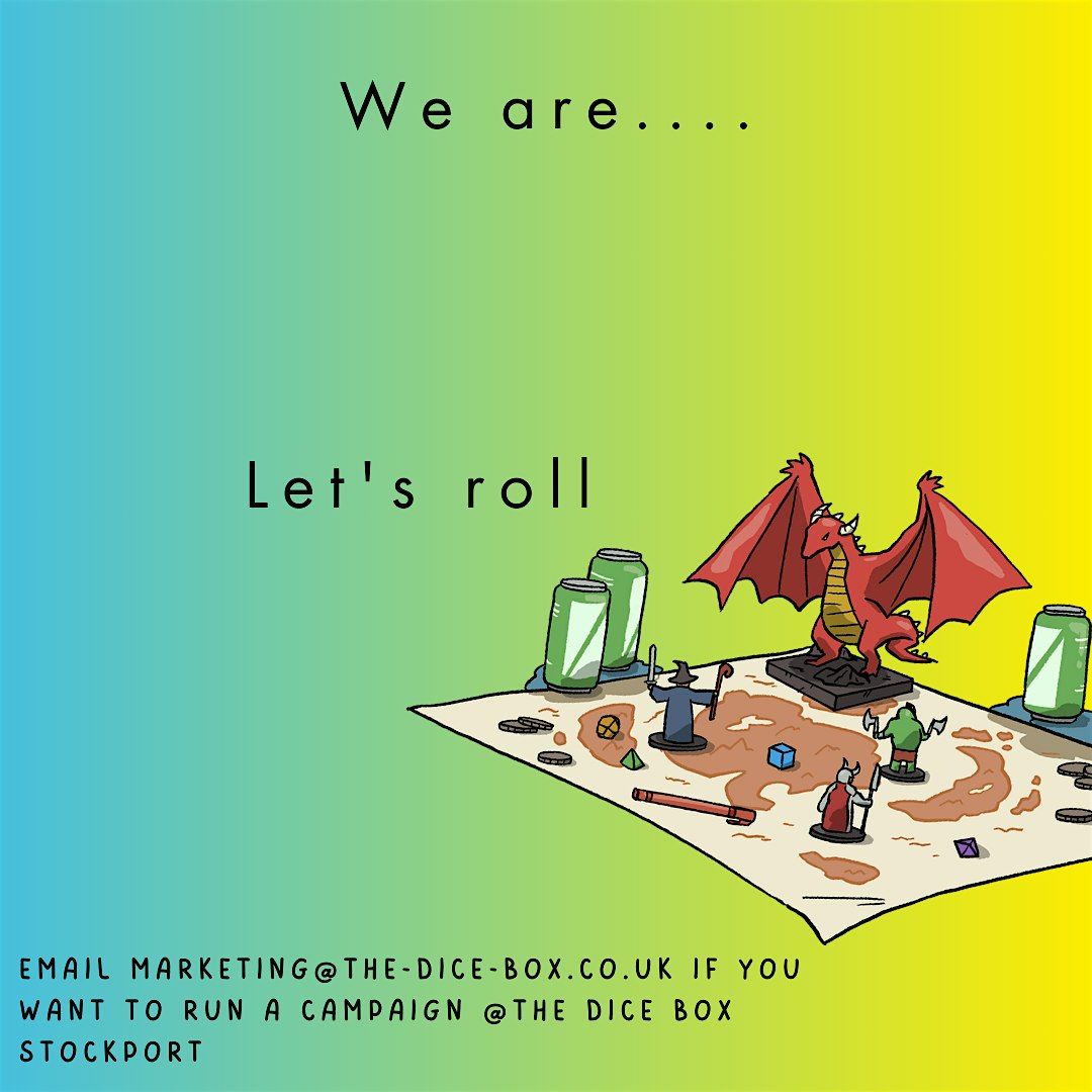 Youth Intro to Dungeons and Dragons, 28 October | Event in Stockport | AllEvents