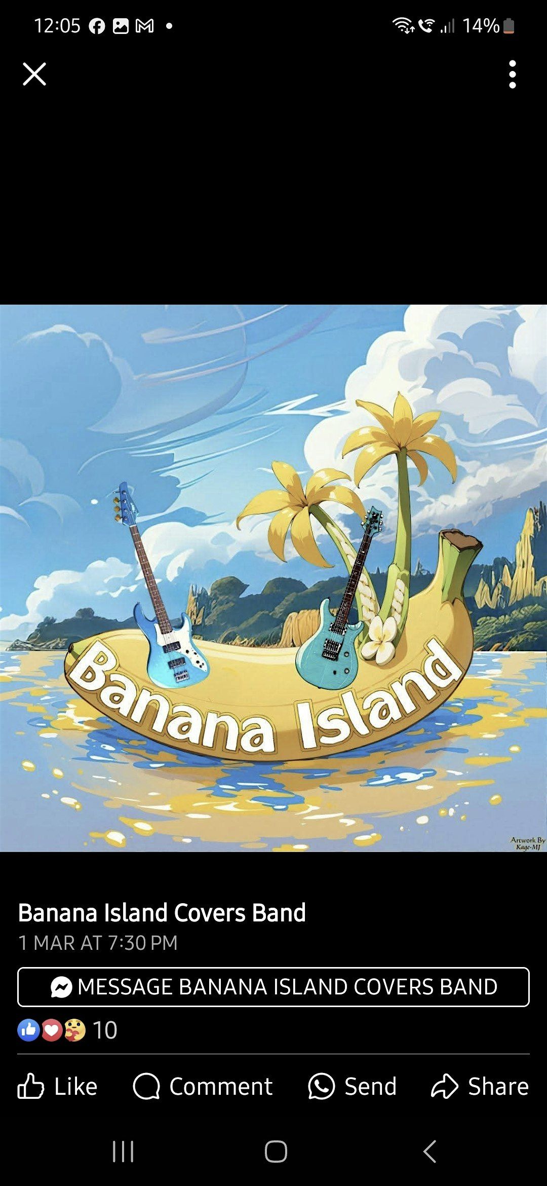 Banana Island, 20 December | Event in Cwmbran | AllEvents