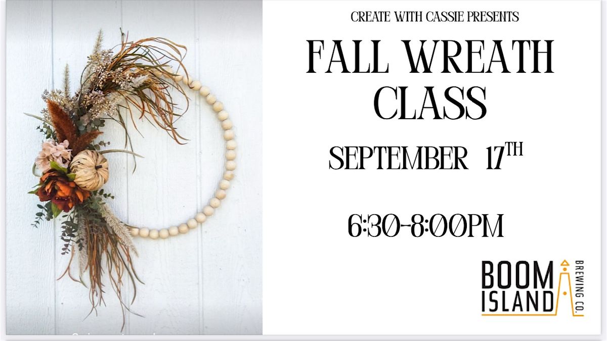 Fall Wreath Class, 17 September | Event in Minnetonka | AllEvents