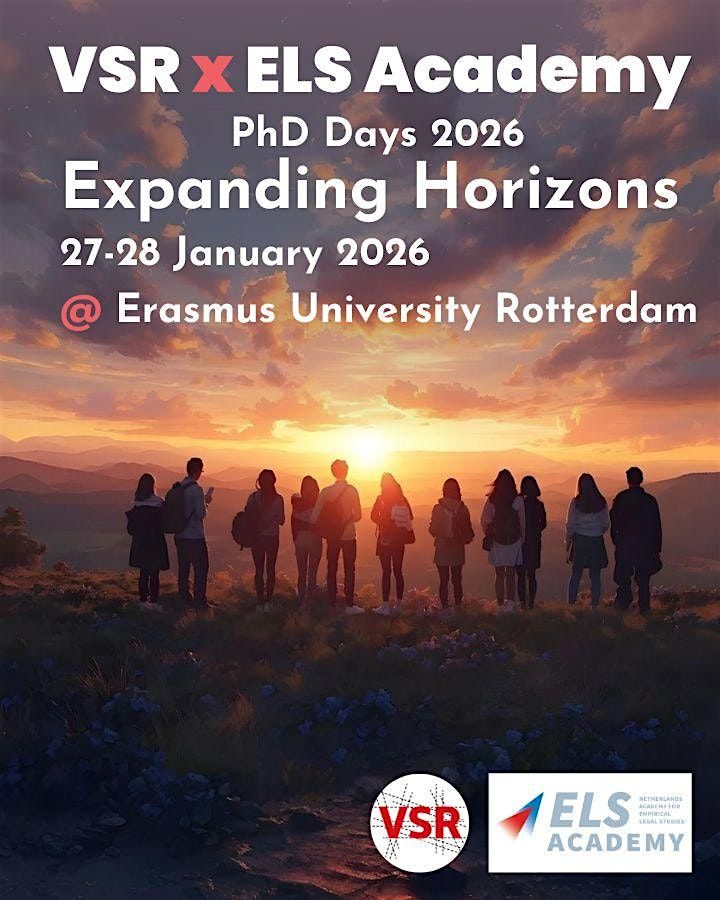 PhD Days ELSxVSR (2026), 27 January | Event in Rotterdam | AllEvents