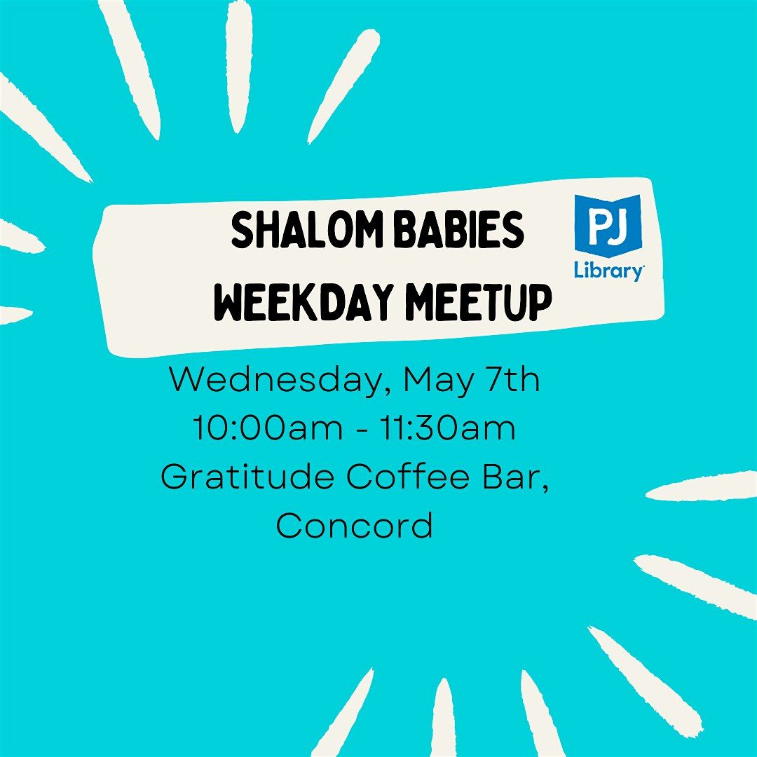 Shalom Babies, 7 May | Event in Concord | AllEvents