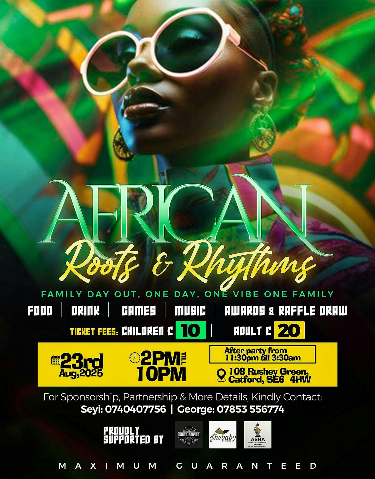 African Roots & Rhythms, 23 August | Event in London | AllEvents