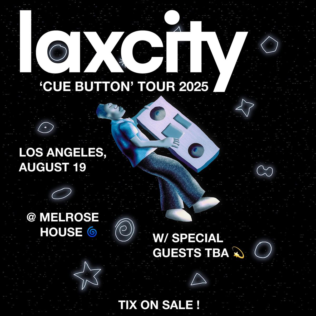 Laxcity LA headline debut!! w/ Synova, Chuck Sutton - August 19, 2025, 19 August | Event in Los Angeles | AllEvents