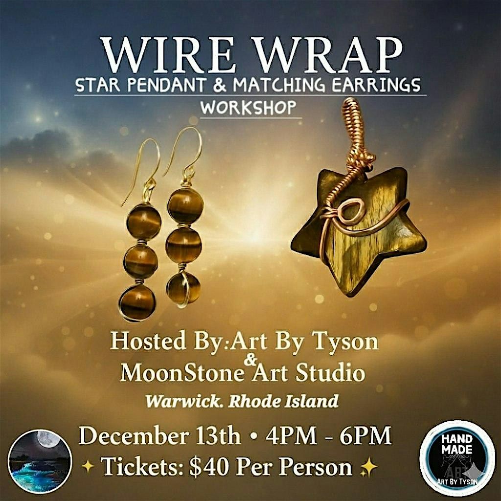 Star Pendant & Matching Earring workshop, 13 December | Event in Warwick | AllEvents