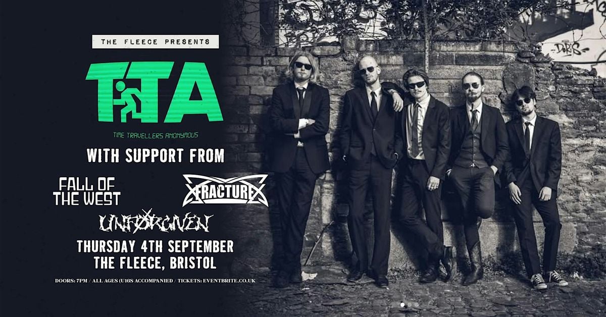 Time Travellers Anonymous & Support at the Fleece, Bristol, 4 September | Event in Bristol | AllEvents