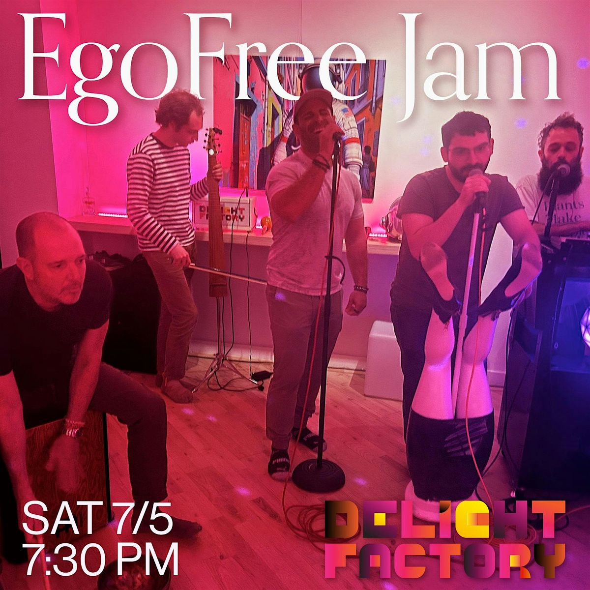 Ego Free Jam - First Saturdays, 5 July | Event in Brooklyn | AllEvents