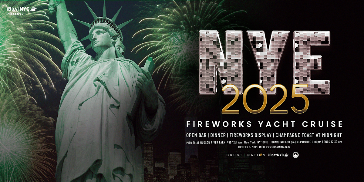 New York New Year's Eve Fireworks Party Cruise 2025 | ALL AGES, 31 December | Event in New York | AllEvents.in