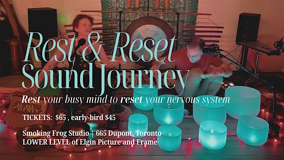 REST & RESET Transformational Sound Journey with ARCALLA, 10 October | Event in Toronto | AllEvents