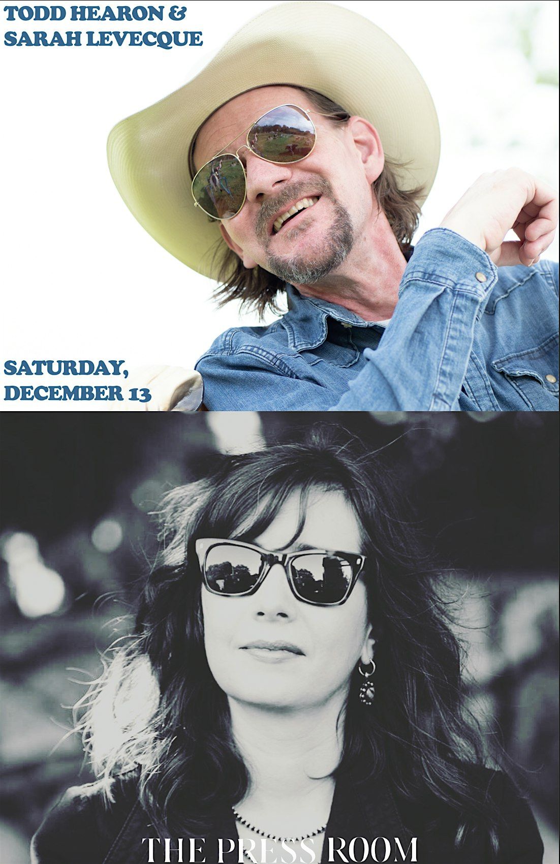 Todd Hearon & Sarah Levecque, 13 December | Event in Portsmouth | AllEvents