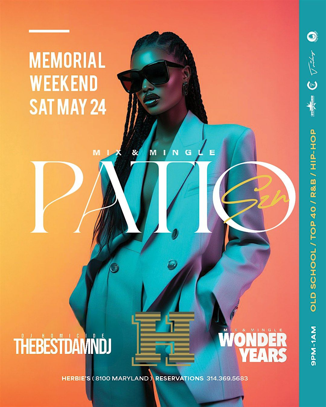 The Wonder Years Memorial Weekend Mixer + Vibes, 24 May | Event in Clayton | AllEvents