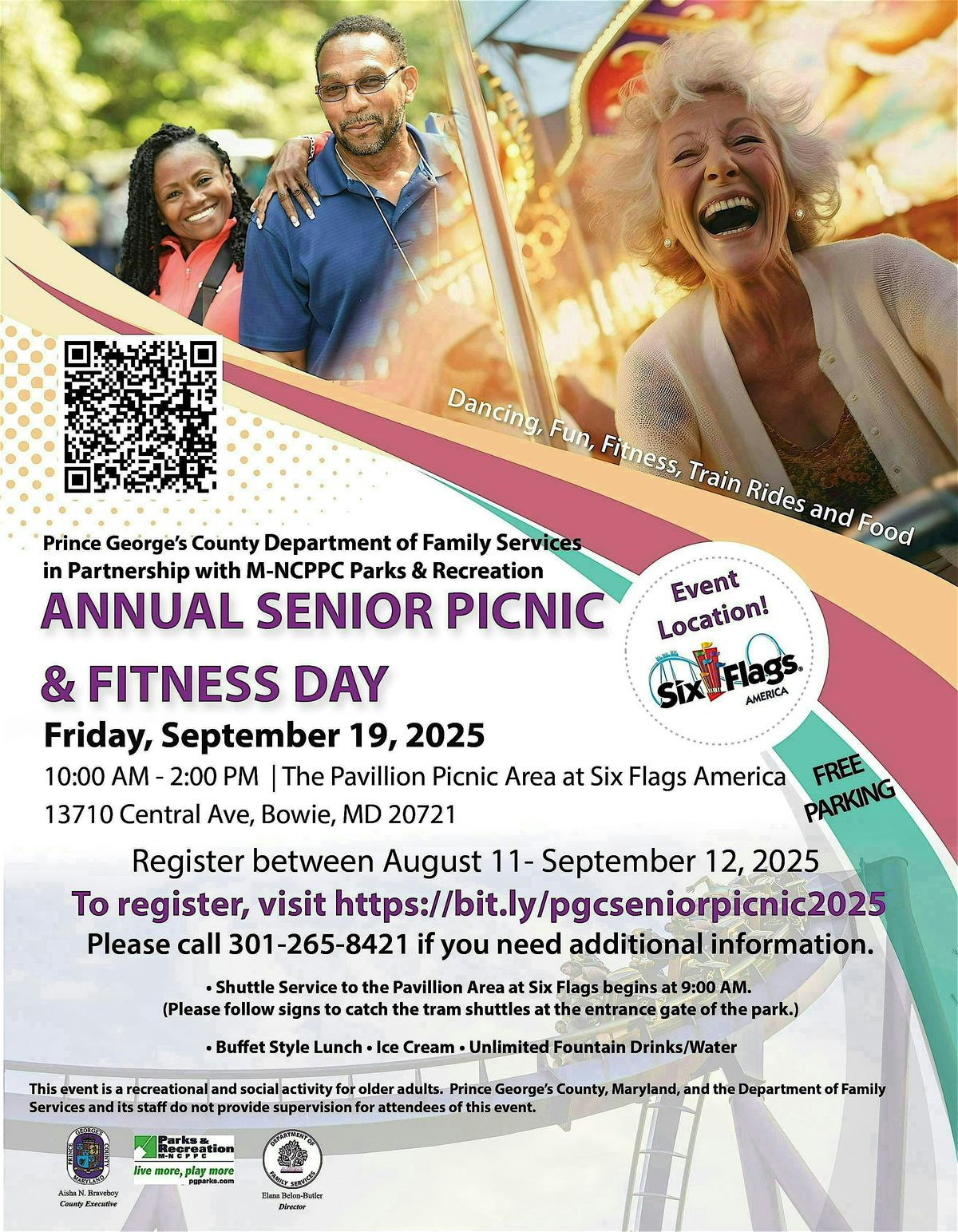 2025 Senior Picnic & Fitness Day, 19 September | Event in Bowie | AllEvents