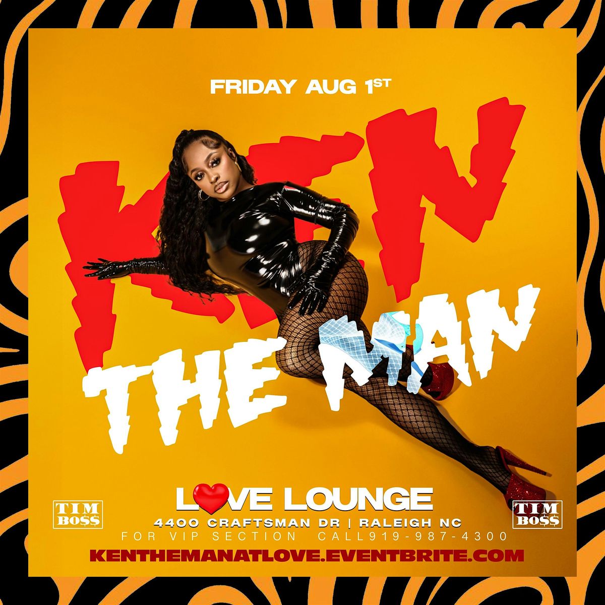 Ken The Man at LOVE LOUNGE, 1 August | Event in Raleigh | AllEvents
