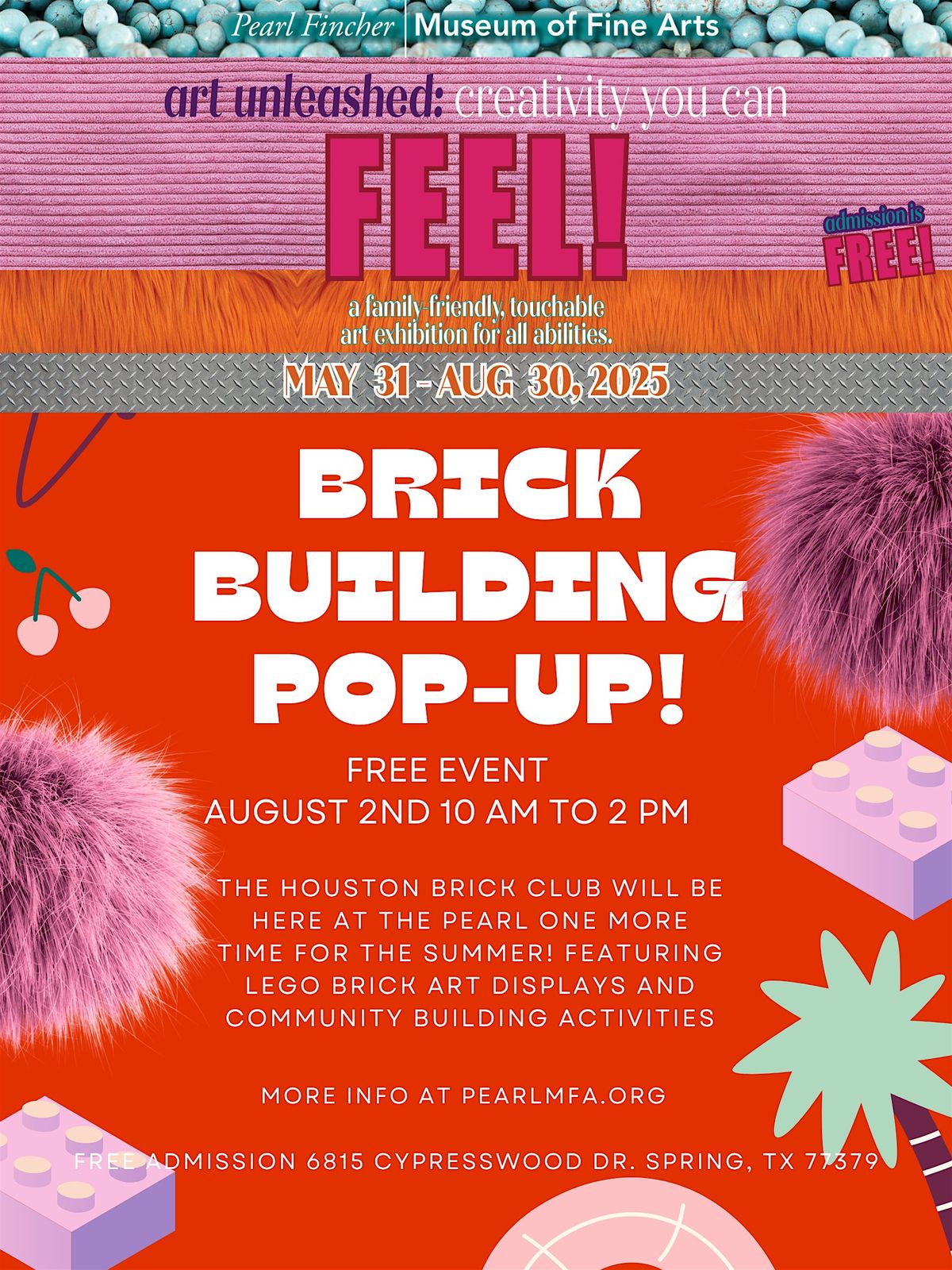 Brick Building Pop-Up!, 2 August | Event in Spring | AllEvents