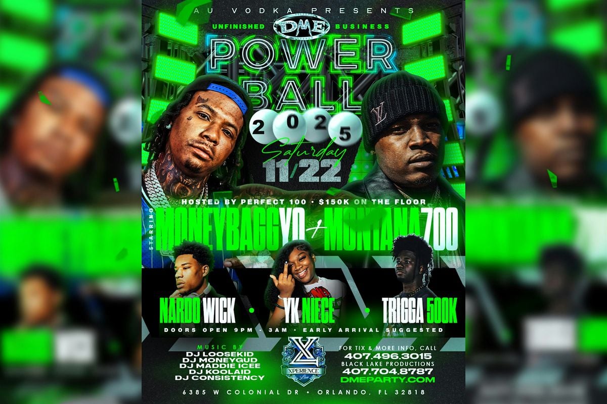 2025 Classic Weekend - Power Ball  (Moneybagg Yo & Montana 700 Live), 22 November | Event in Orlando | AllEvents