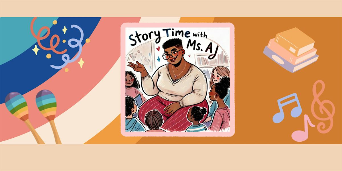 Morning Story Time with Ms. AJ!, 25 May | Event in Philadelphia | AllEvents