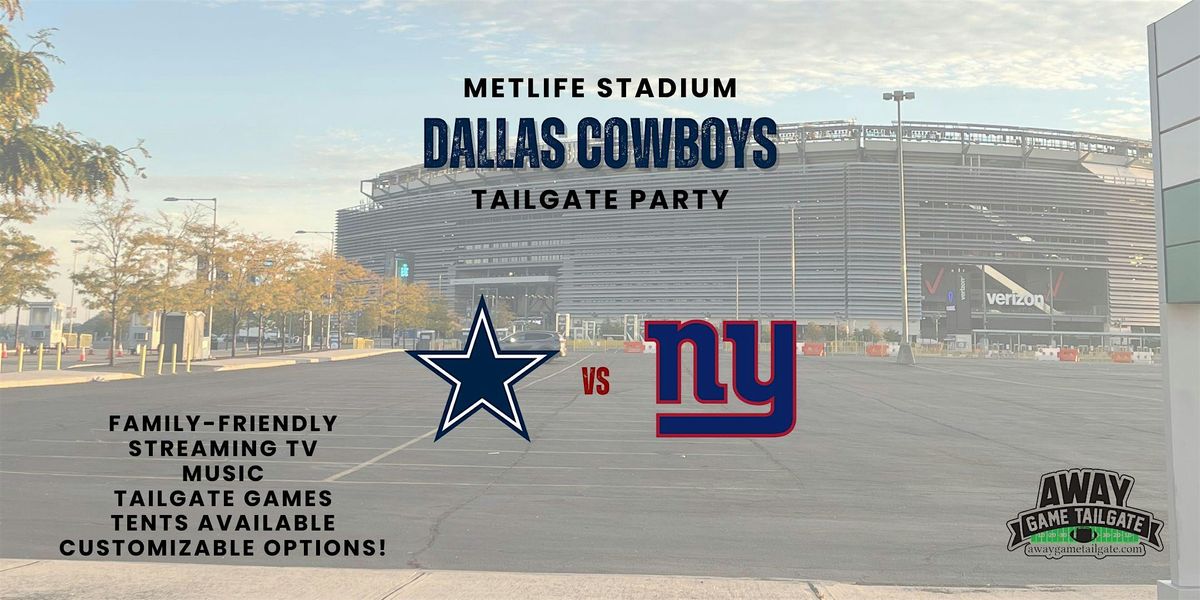 Dallas Cowboys Tailgate at MetLife Stadium, 5 October | Event in East Rutherford | AllEvents