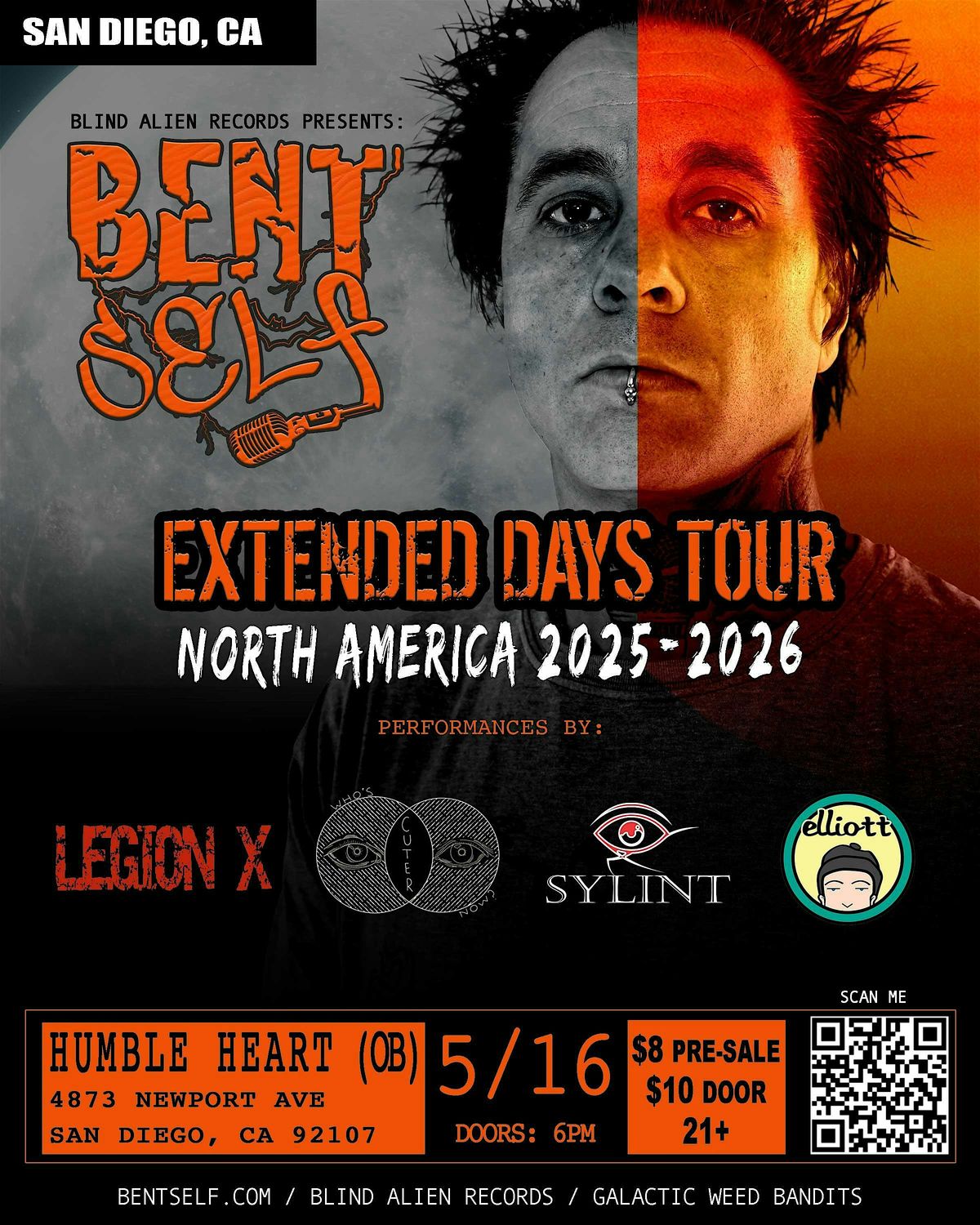 Bent Self - Extended Days Tour [San Diego CA] | Event in San Diego | AllEvents