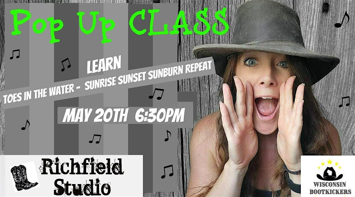 Pop Up Line Dance Lesson - RICHFIELD, 20 May | Event in Richfield | AllEvents