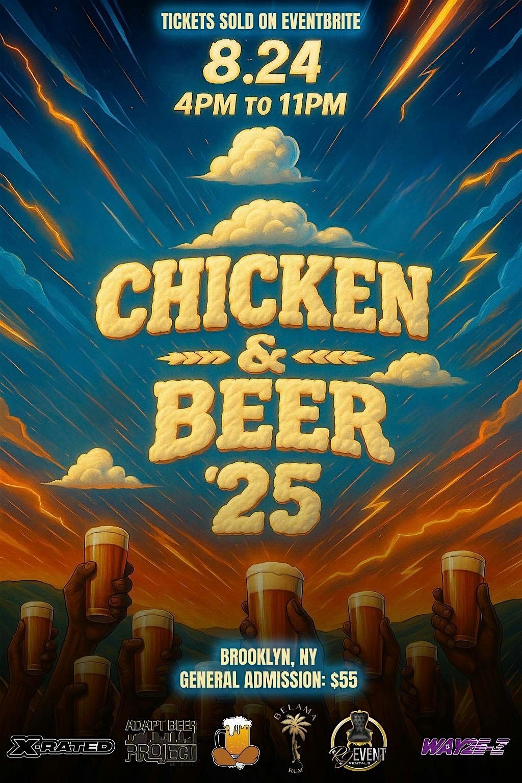 Chicken & Beer 2025, 24 August | Event in Brooklyn | AllEvents