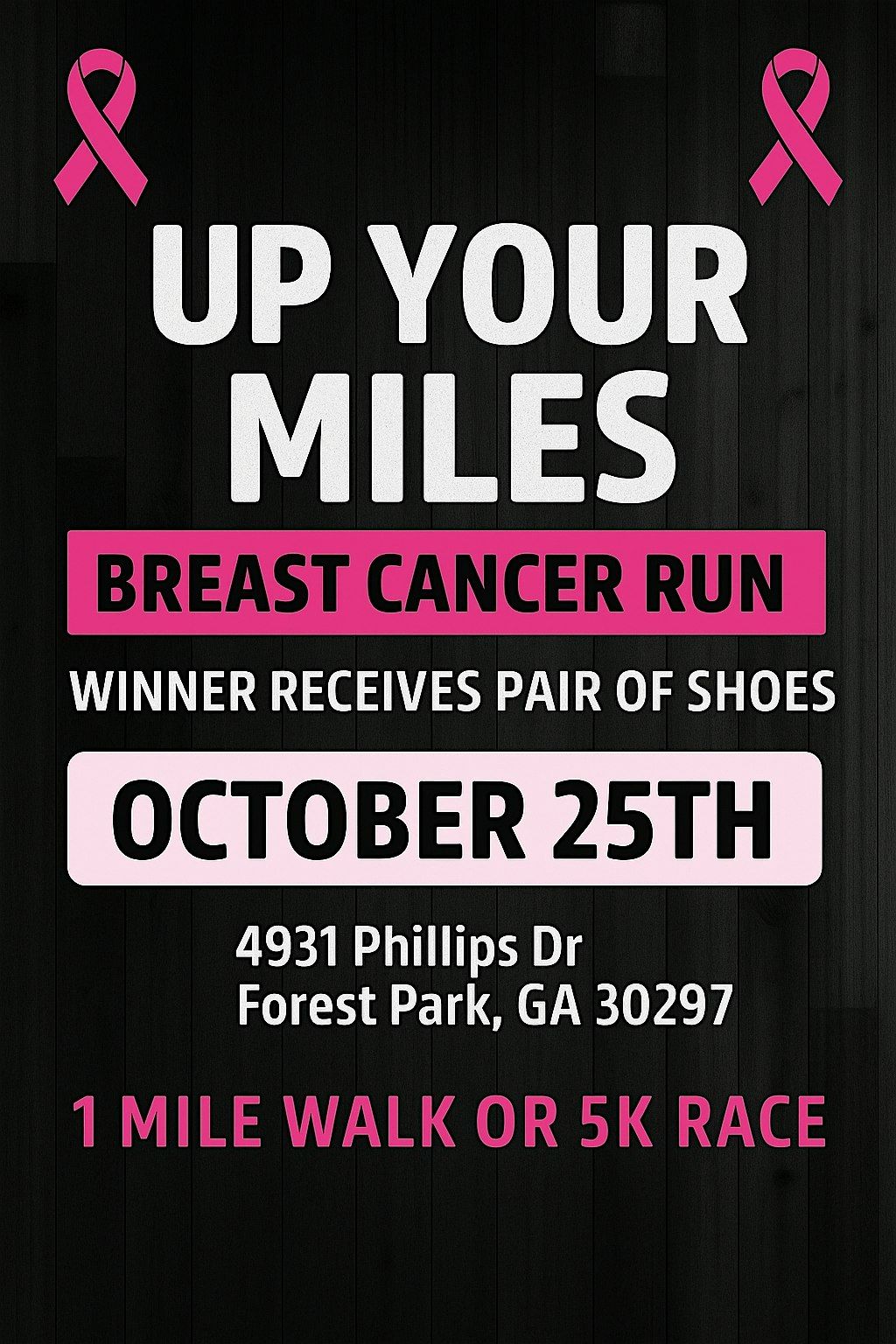 Up your miles, 25 October | Event in Forest Park | AllEvents