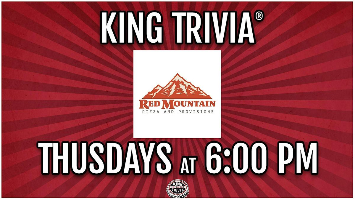 Trivia Night at Red Mountain Pizza and Provisions, 17 July | Event in Gypsum | AllEvents