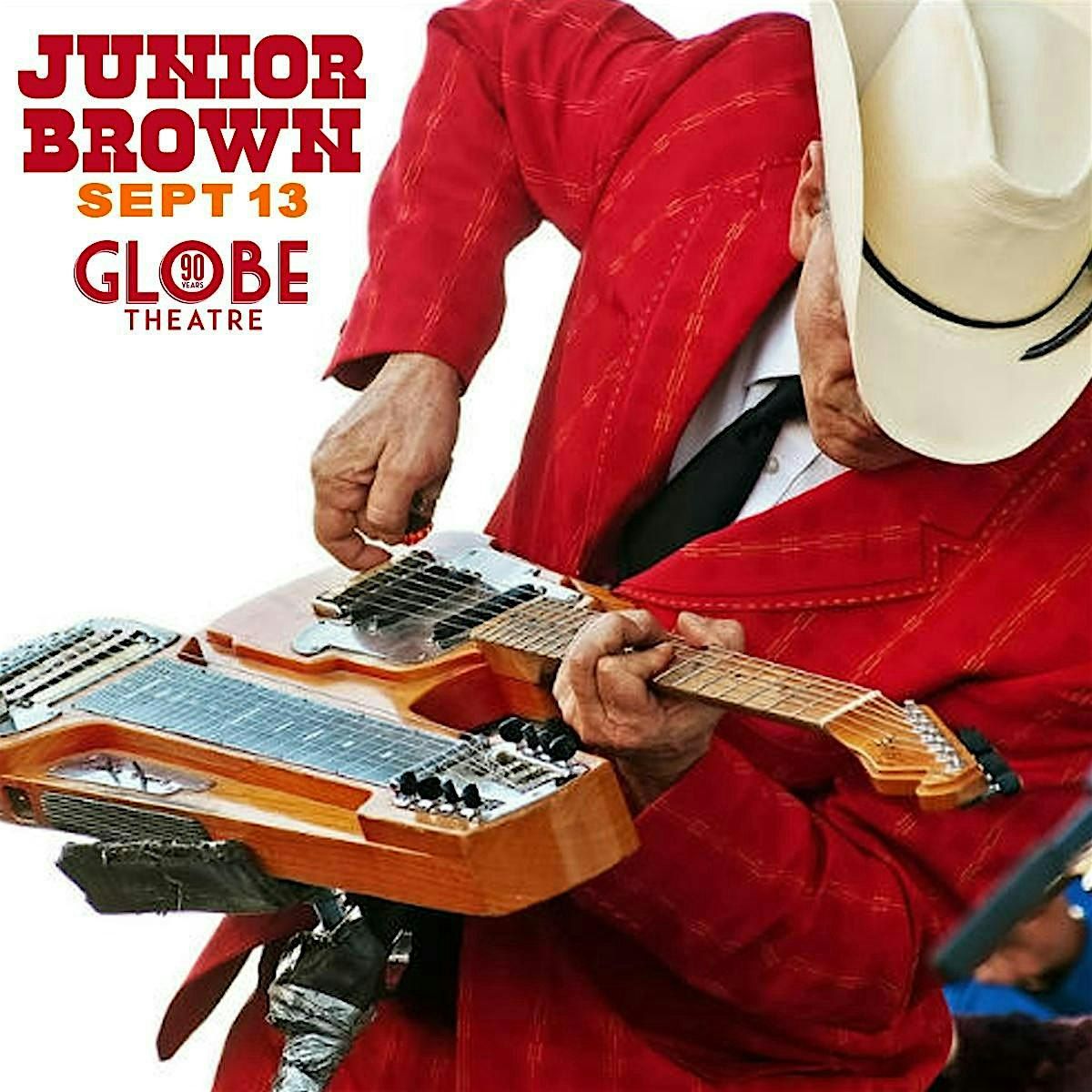 Junior Brown Live at the Globe Theatre, 13 September | Event in Bertram | AllEvents