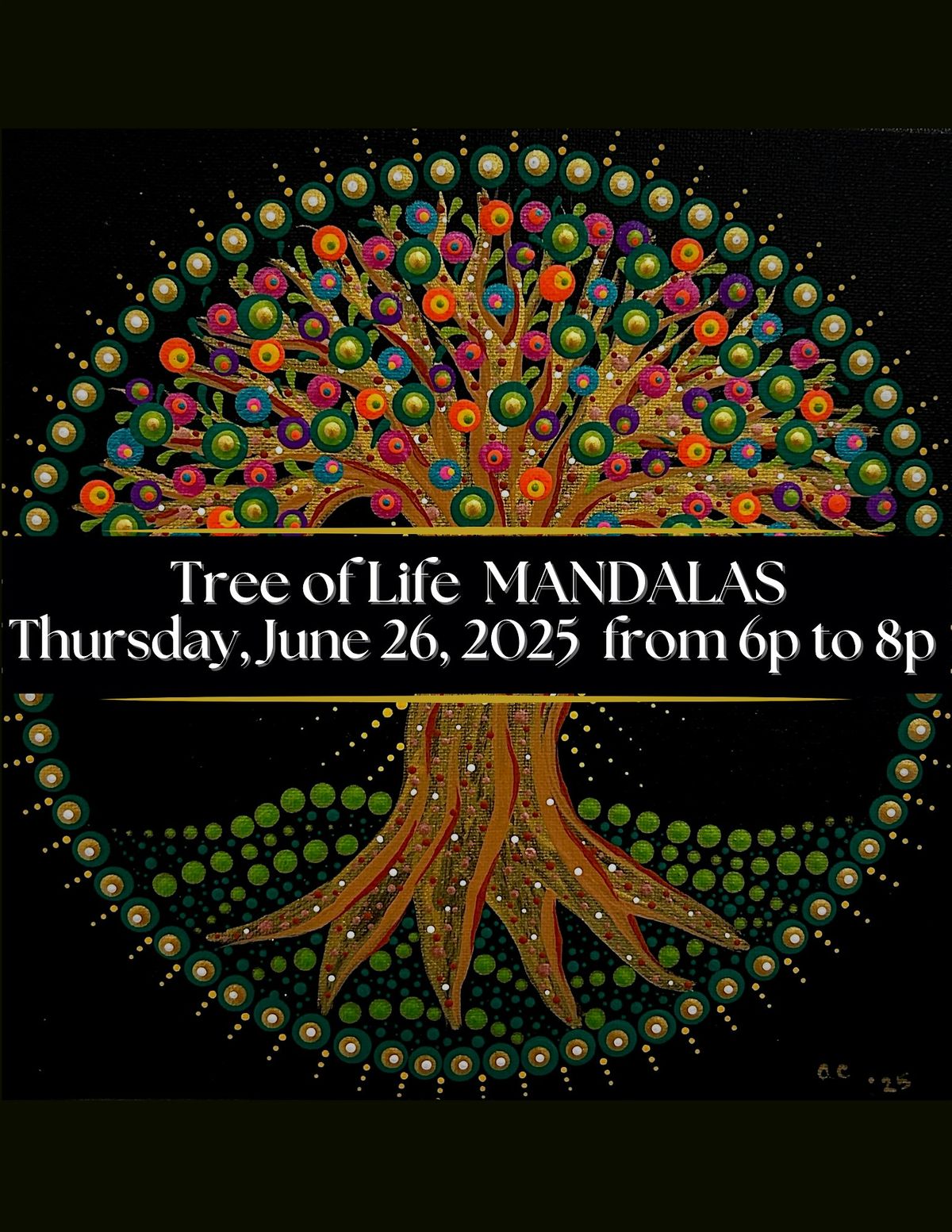 TREE OF LIFE - Paint & Wellness Class, 26 June | Event in Simsbury | AllEvents