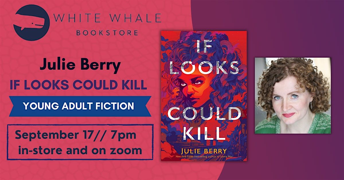 Reading & Conversation: Julie Berry, "If Looks Could K*ll", 17 September | Event in Pittsburgh