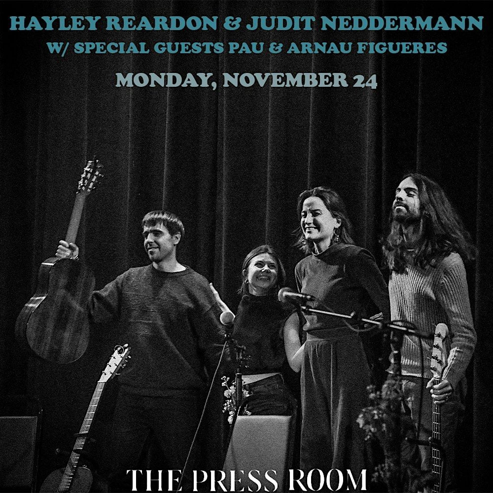 Hayley Reardon & Judit Neddermann, 24 November | Event in Portsmouth | AllEvents