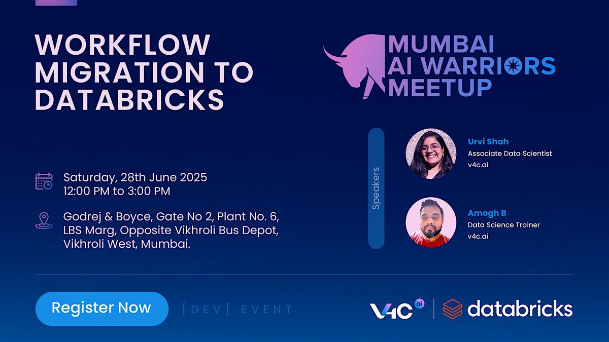Mumbai AI Warriors Meetup By v4c.ai | Event in Mumbai | AllEvents