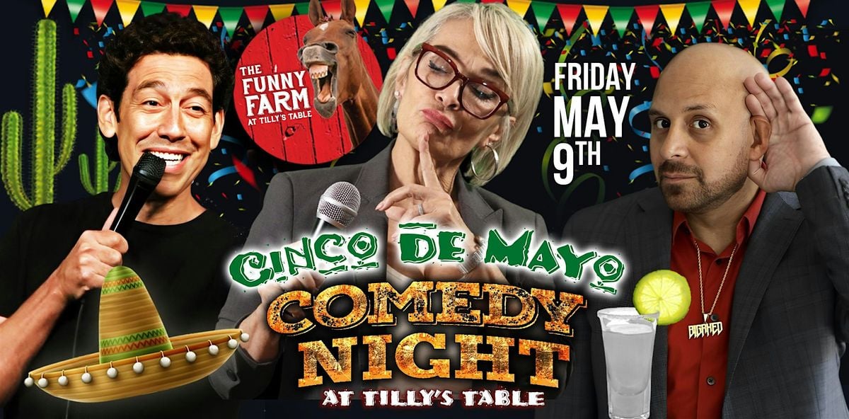 Cinco de Mayo Comedy Night with Sara Contreras, Bill Santiago and Big Rhed, 9 May | Event in Brewster | AllEvents