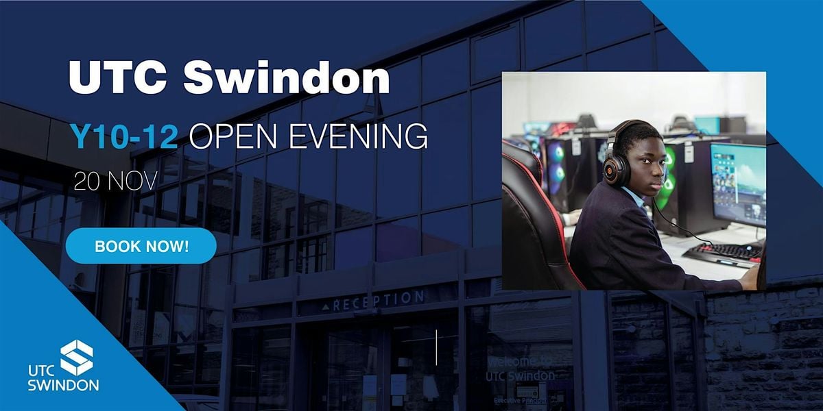 UTC Swindon open evening Thursday 20 November 2025, 20 November | Event in Swindon | AllEvents