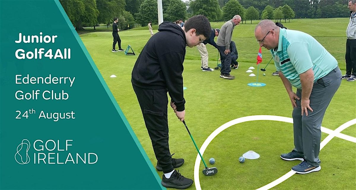 Junior Golf4All Event Edenderry GC, 24 August | Event in Edenderry | AllEvents