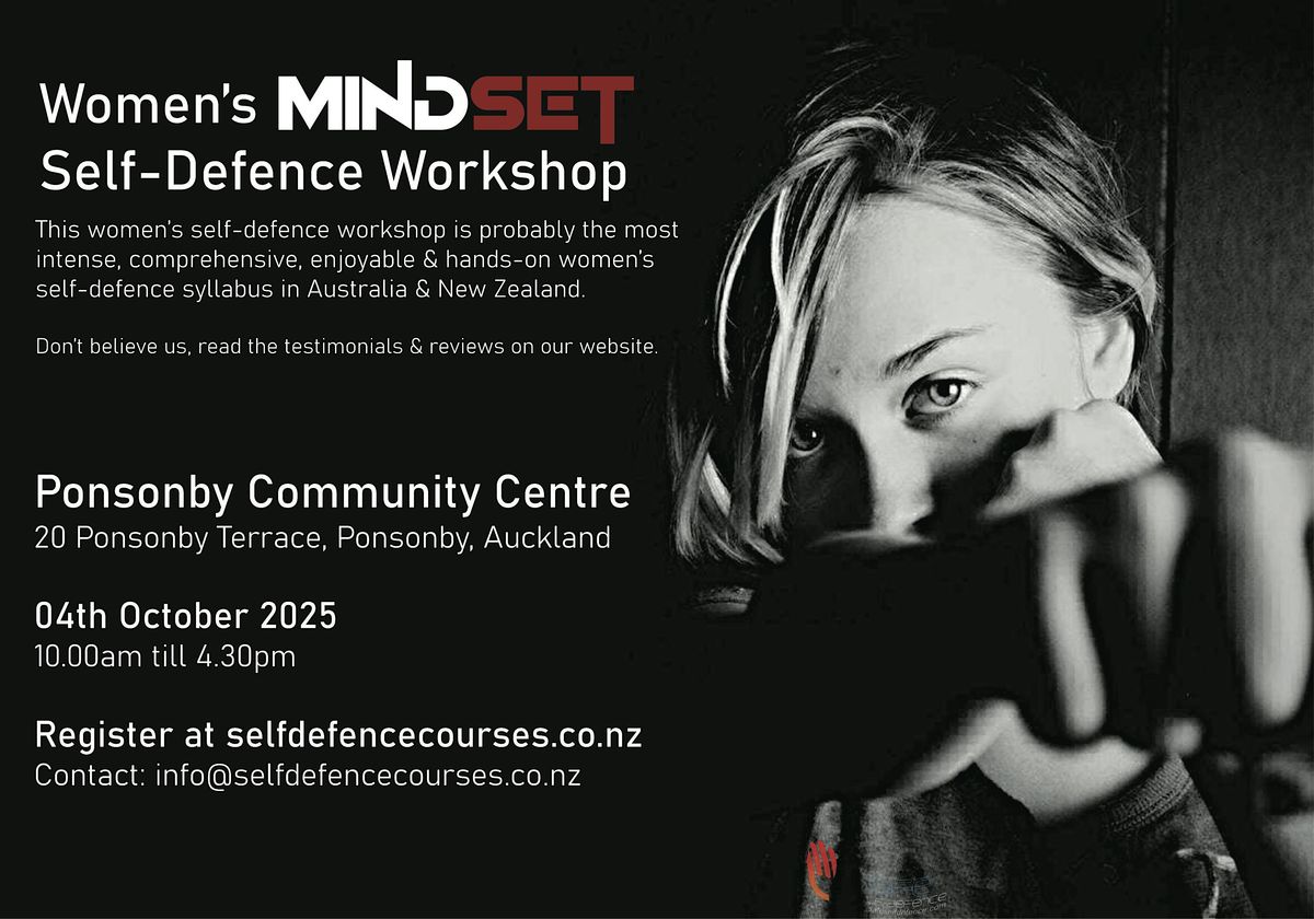 Women's MINDSET Self-Defence Workshop - Auckland, 4 October | Event in Auckland | AllEvents